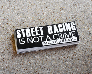 Street Racing Sticker - 2 PACK