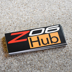 Z06 HUB Sticker - 2 PACK