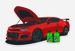 Cartoon Stickers + Digital Drawing - Your Exact Car