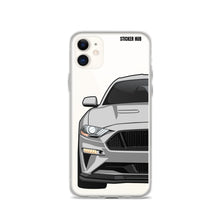 Load image into Gallery viewer, Silver 18-21 Mustang 5.0 - iPhone Case