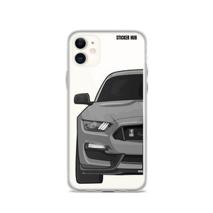 Gray Mustang GT350 - iPhone Case