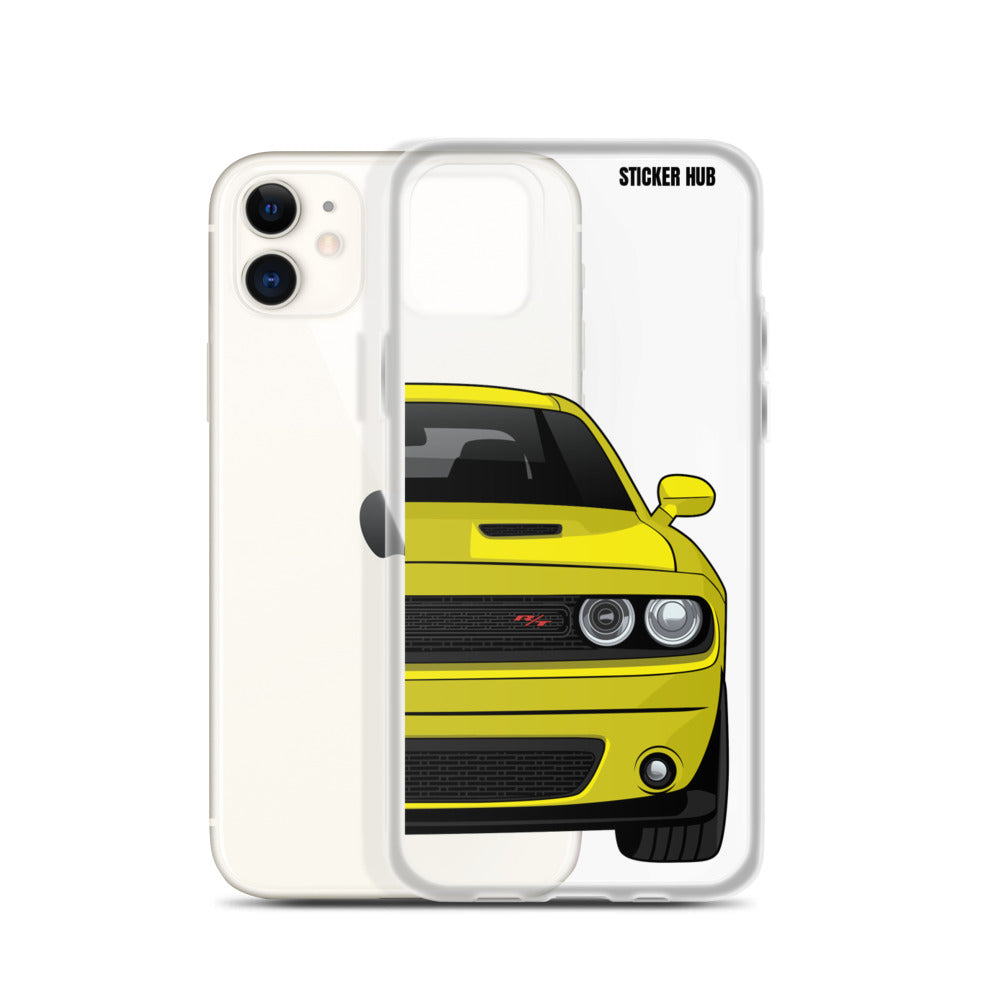 Yellow Challenger R/T - iPhone Case