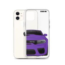 Load image into Gallery viewer, Purple Charger Hellcat (Widebody) - iPhone Case