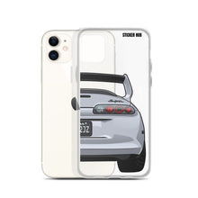 Load image into Gallery viewer, Silver Toyota Supra - iPhone Case