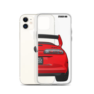 Red Toyota Supra - iPhone Case