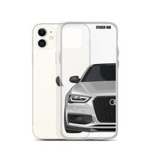 Load image into Gallery viewer, Silver B8.5 Audi S4 - iPhone Case