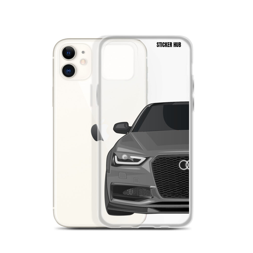 Monsoon Gray B8.5 Audi S4 - iPhone Case