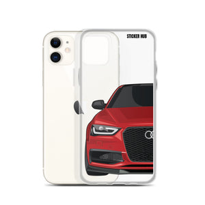 Misano Red B8.5 Audi S4 - iPhone Case