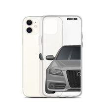 Load image into Gallery viewer, Quartz Gray B8 Audi S4 - iPhone Case