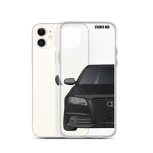 Load image into Gallery viewer, Black B8 Audi S4 - iPhone Case