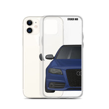 Load image into Gallery viewer, Estoril Blue B8 Audi S4 - iPhone Case