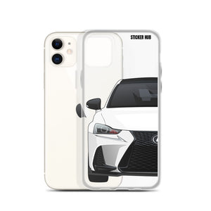 White Lexus IS300 - iPhone Case