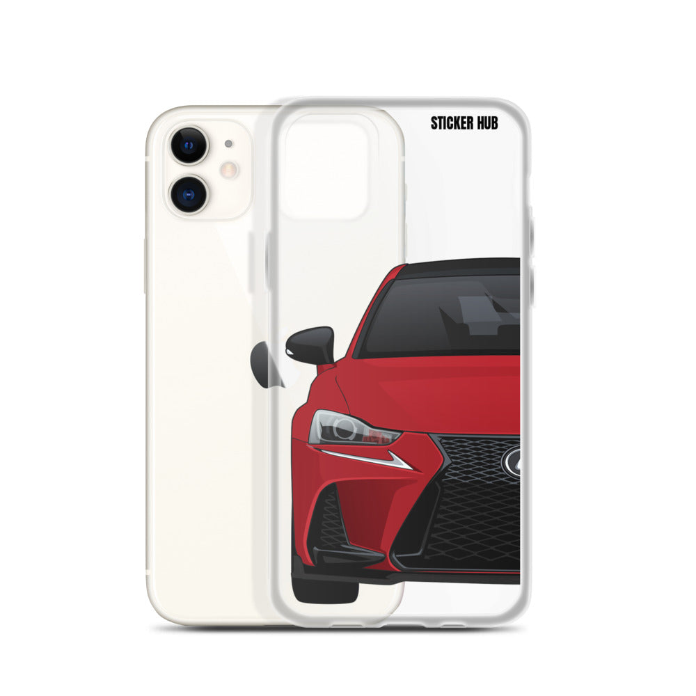 Red Lexus IS300 - iPhone Case