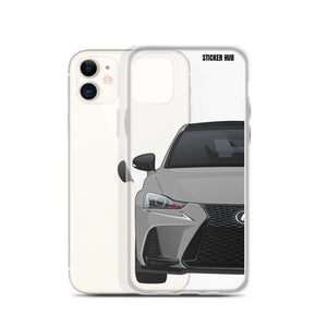 Silver Lexus IS300 - iPhone Case