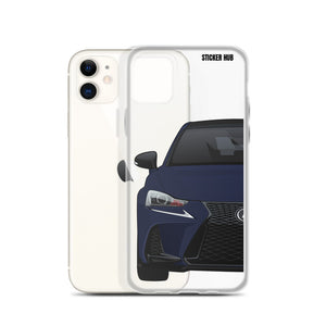 Nightfall Blue Lexus IS300 - iPhone Case