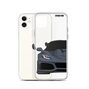 Shadow Gray C7 Corvette Zr1 - iPhone Case