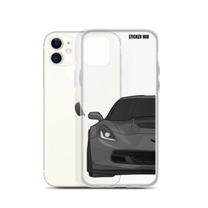 Gray C7 Corvette Z06 - iPhone Case