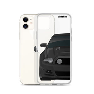 Black 13-14 Mustang 5.0 - iPhone Case