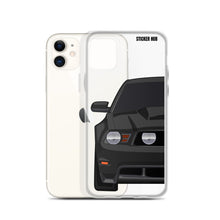 Load image into Gallery viewer, Black 11-12 Mustang 5.0 - iPhone Case