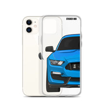 Load image into Gallery viewer, Grabber Blue Mustang GT350 - iPhone Case