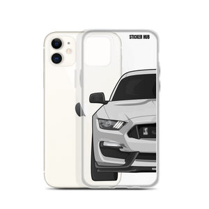 Avalanche Gray Mustang GT350 - iPhone Case