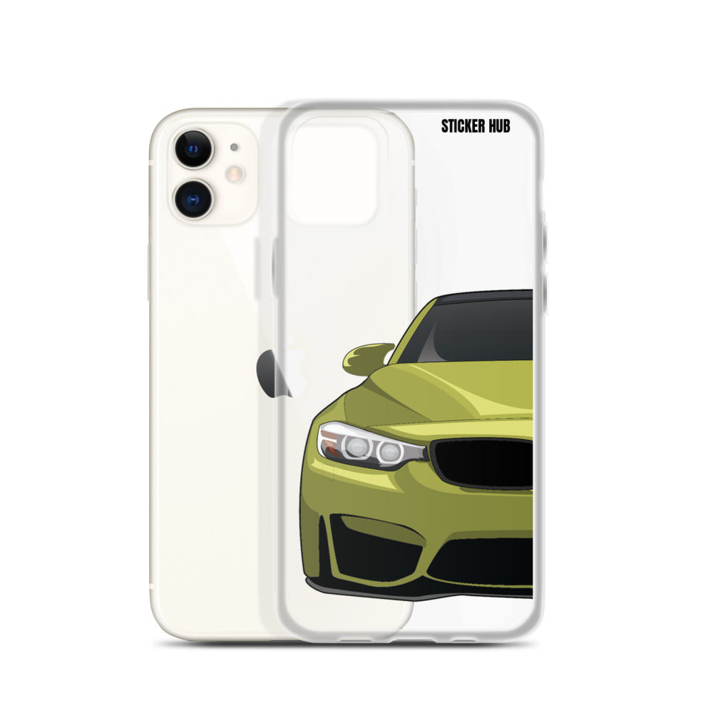 Austin Yellow BMW F80 - iPhone Case