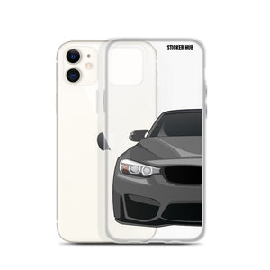 Gray BMW F80 - iPhone Case