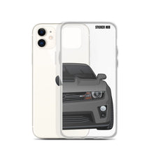 Load image into Gallery viewer, Ashen Grey 5th Gen Camaro ZL1 - iPhone Case