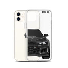 Load image into Gallery viewer, Black 6th Gen Camaro ZL1 - iPhone Case