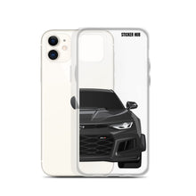 Load image into Gallery viewer, Black 6th Gen Camaro ZL1 1LE - iPhone Case