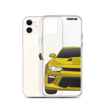 Load image into Gallery viewer, Yellow 6th Gen Camaro SS - iPhone Case