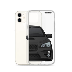 Black 15-17 Subaru WRX STI - iPhone Case