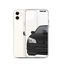 Load image into Gallery viewer, Black 06-07 Subaru WRX STI - iPhone Case