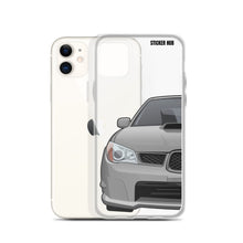 Load image into Gallery viewer, Crystal Grey 06-07 Subaru WRX STI - iPhone Case