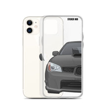 Load image into Gallery viewer, Urban Gray 06-07 Subaru WRX STI - iPhone Case