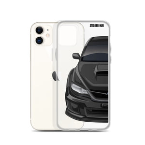 Black 09-14 Subaru WRX STI - iPhone Case