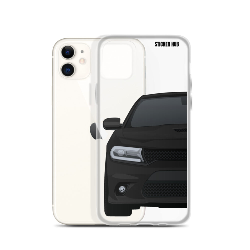 Black 15-21 Charger - iPhone Case