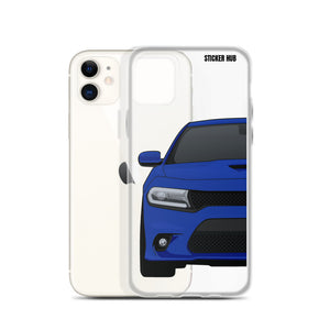 Blue 15-21 Charger - iPhone Case