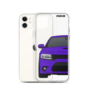 Purple 15-21 Charger - iPhone Case