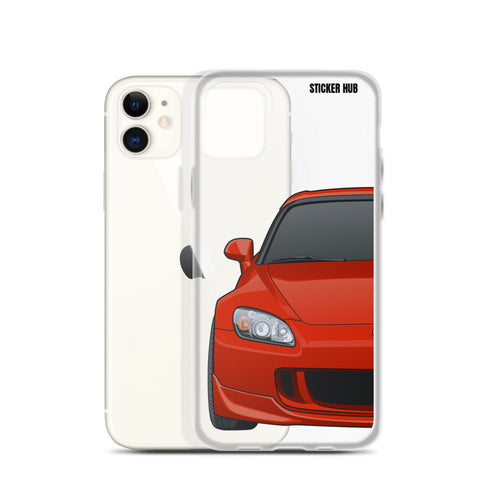 Red Honda S2000 - iPhone Case