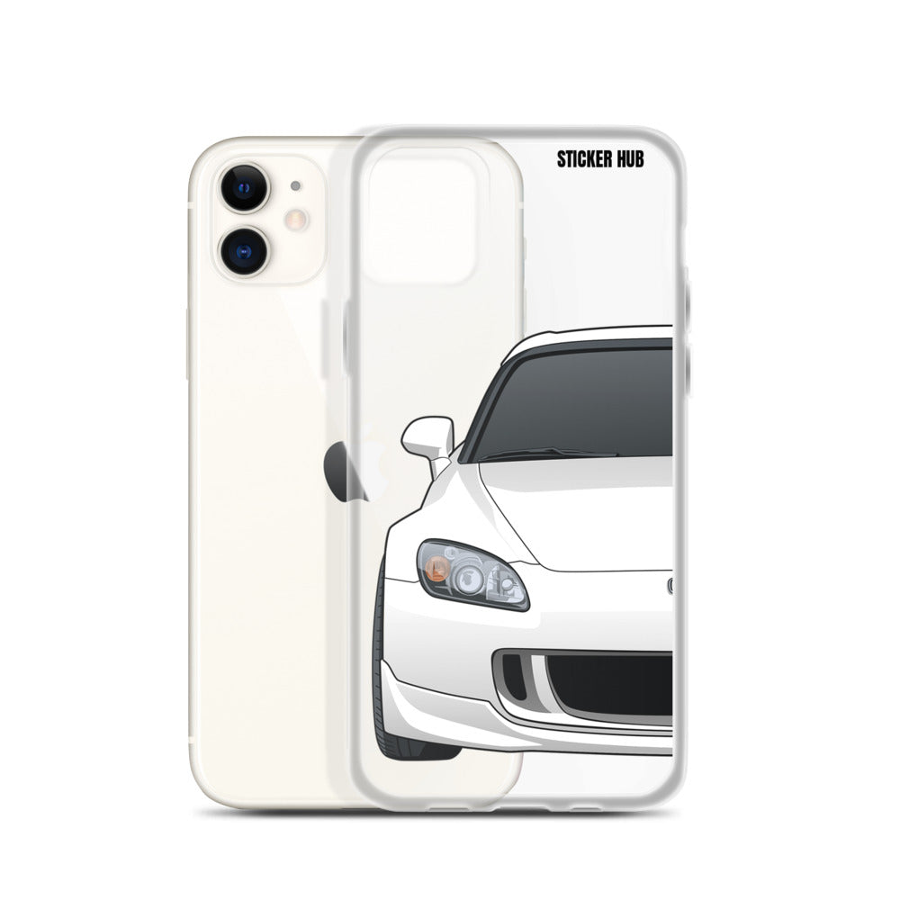 White Honda S2000 - iPhone Case