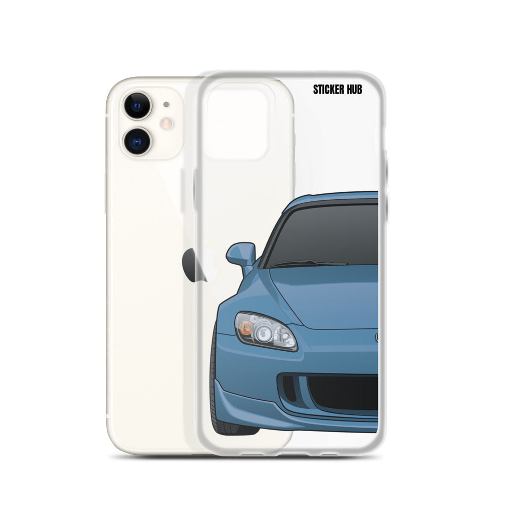 Suzuka Blue Honda S2000 - iPhone Case