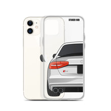 Load image into Gallery viewer, Silver B8.5 Audi S4 - iPhone Case