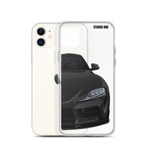 Load image into Gallery viewer, Black MKV Toyota Supra - iPhone Case