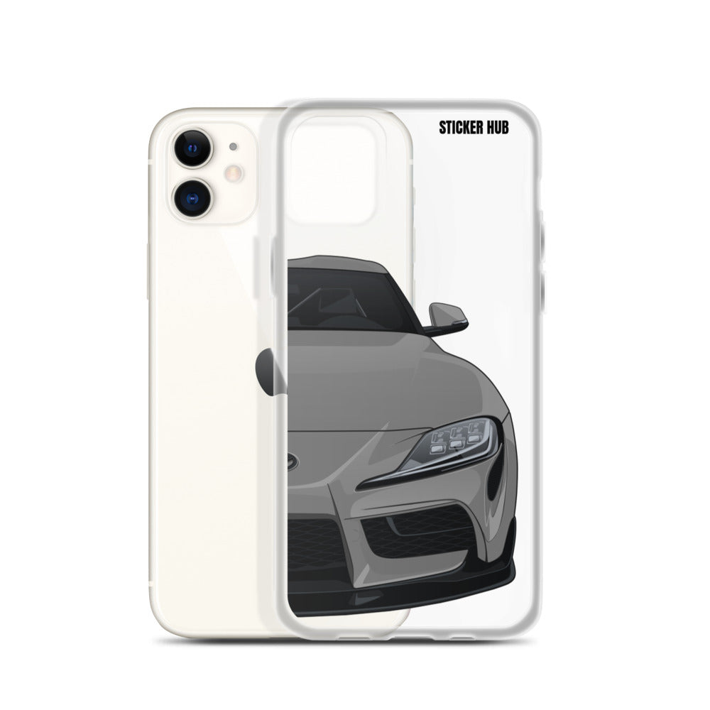 Turbulence Gray MKV Toyota Supra - iPhone Case