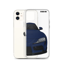 Load image into Gallery viewer, Downshift Blue MKV Toyota Supra - iPhone Case