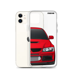 Red Mitsubishi Evo - iPhone Case