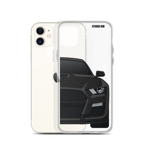 Black 20+ Mustang GT500 - iPhone Case