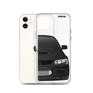 Black Mitsubishi Evo - iPhone Case