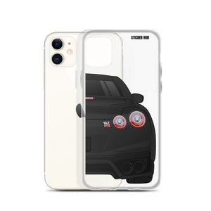 Black R35 Nissan GTR - iPhone Case